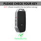 Liquid Silver Key Fob Cover for Kia