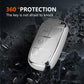 Liquid Silver Key Fob Cover for Jeep