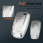 Liquid Silver Key Fob Cover for Ford