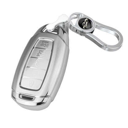 Liquid Silver Key Fob Cover for Hyundai 5