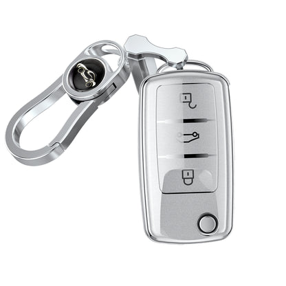 Liquid Silver Key Fob Cover for VM A