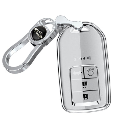 Liquid Silver Key Fob Cover for Honda A