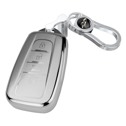 Liquid Silver Key Fob Cover for Toyota B