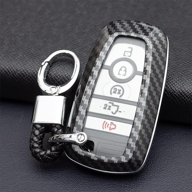 Car Key Fob Cover for Ford Compatible with F150 F250 F350 F450 F550 Edge Explorer Escape Mustang Smart Key