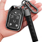 GMC Key Fob Cover Car Key Case Shell with Fashion Keychain