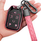 GMC Key Fob Cover Car Key Case Shell with Fashion Keychain